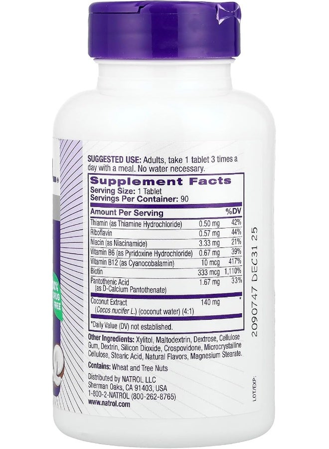 Natrol B-Complex Fast Dissolve Tablets - Image 2